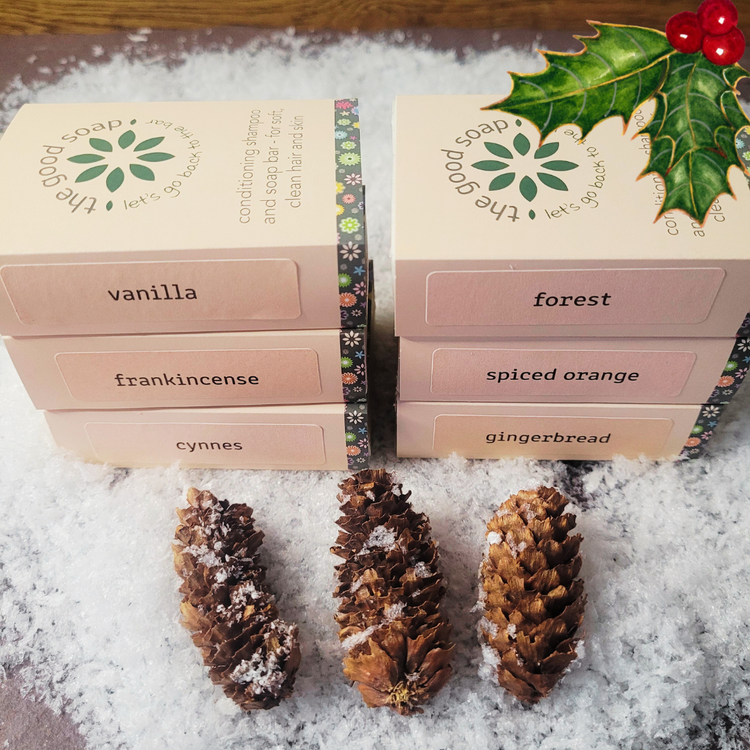Christmas Soaps – Festive, Handmade & Plastic Free