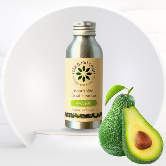 Cruelty-free avocado cleanser for gentle cleansing and skin nourishment