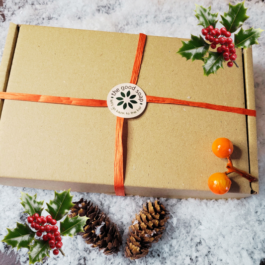 Christmas Edition Mini Soaps & Shampoo Bar Box