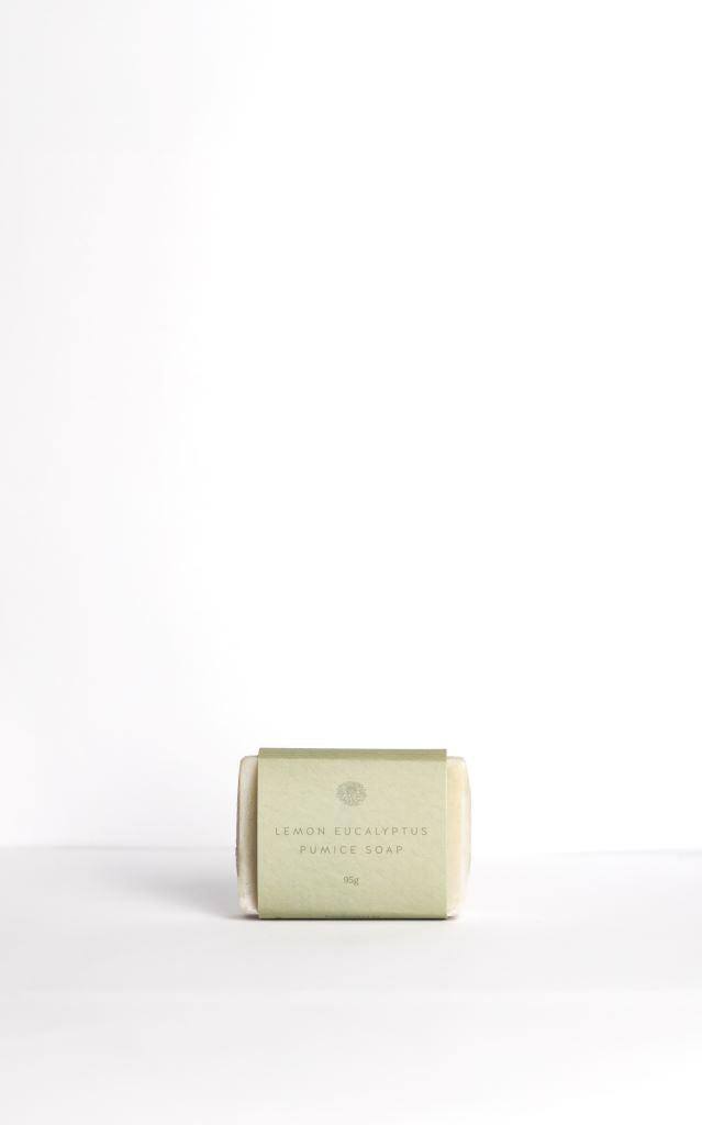 A lemon eucalyptus soap bar from The Laundry Garden