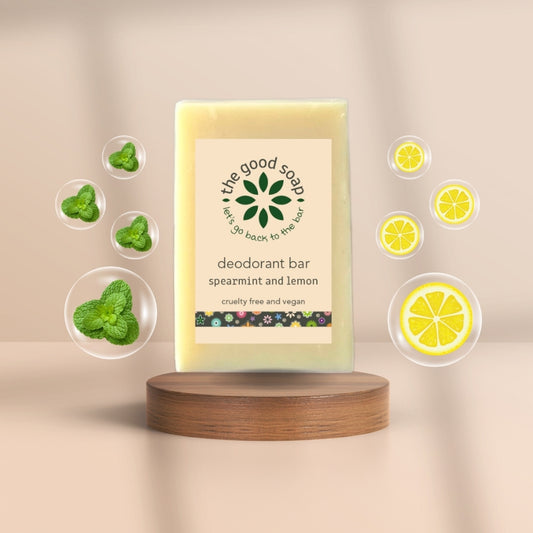 Spearmint and lemon deodorant – eco-friendly and aluminium-free
