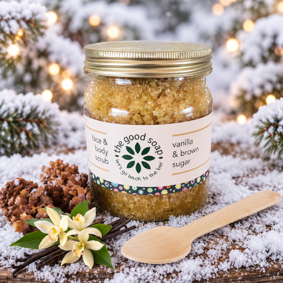 Vanilla and Brown Sugar Scrub