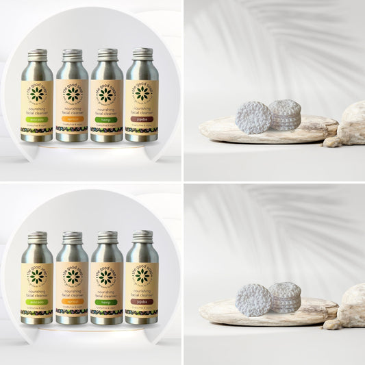 Cleanser and Crochet Disk Set