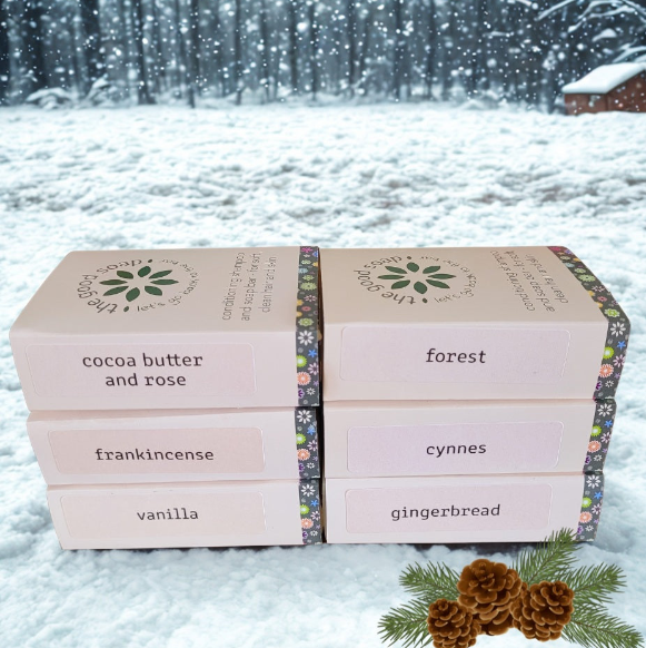 Christmas Soap Bars – Handmade Festive Soaps & Shampoo Bars