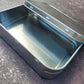 Metal rectangle storage tin, suitable for soaps, moisturiser bars, solid deodorant bars and moisturiser bars