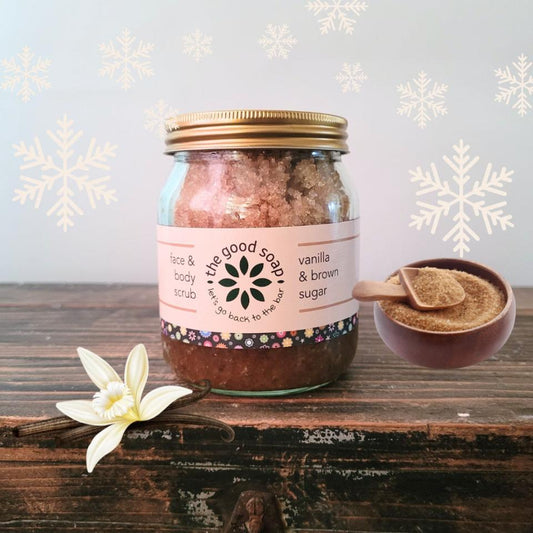 Brown Sugar and Vanilla Sugar Scrub