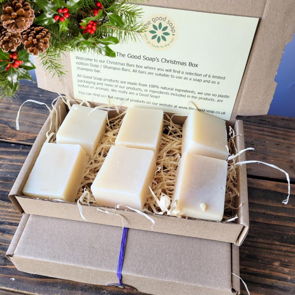 Christmas Mini Soaps Selection Box