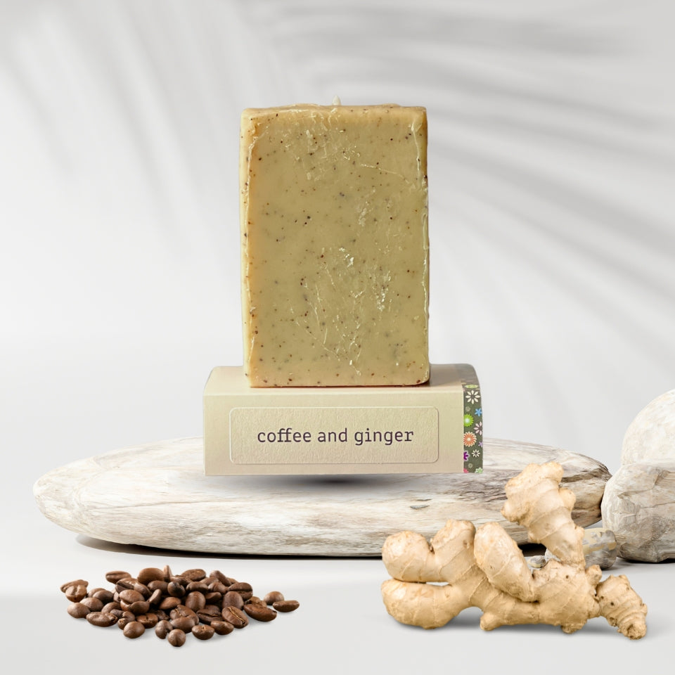 Coffee and Ginger Soap Shampoo