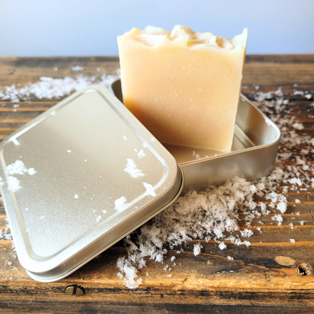 Goat Milk Soap with Storage Tin