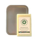 Natural Deodorant Bar with Spearmint and Lemon with Tin